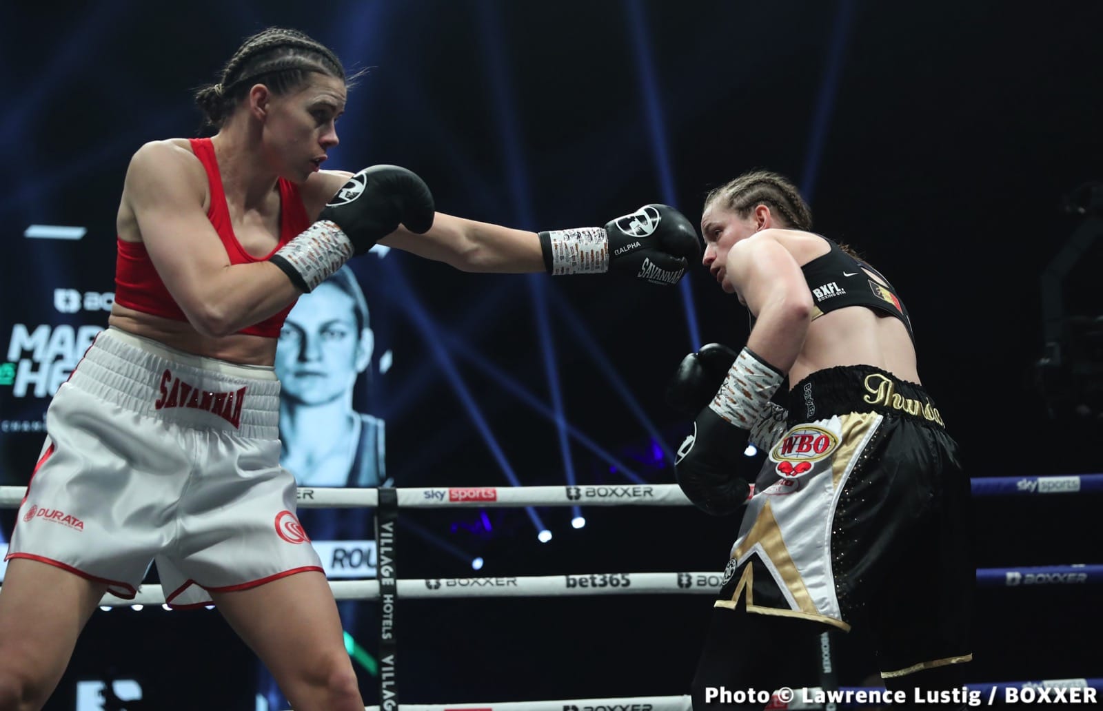Photos: Savannah Marshall Knocks Out Hermans In Newcastle