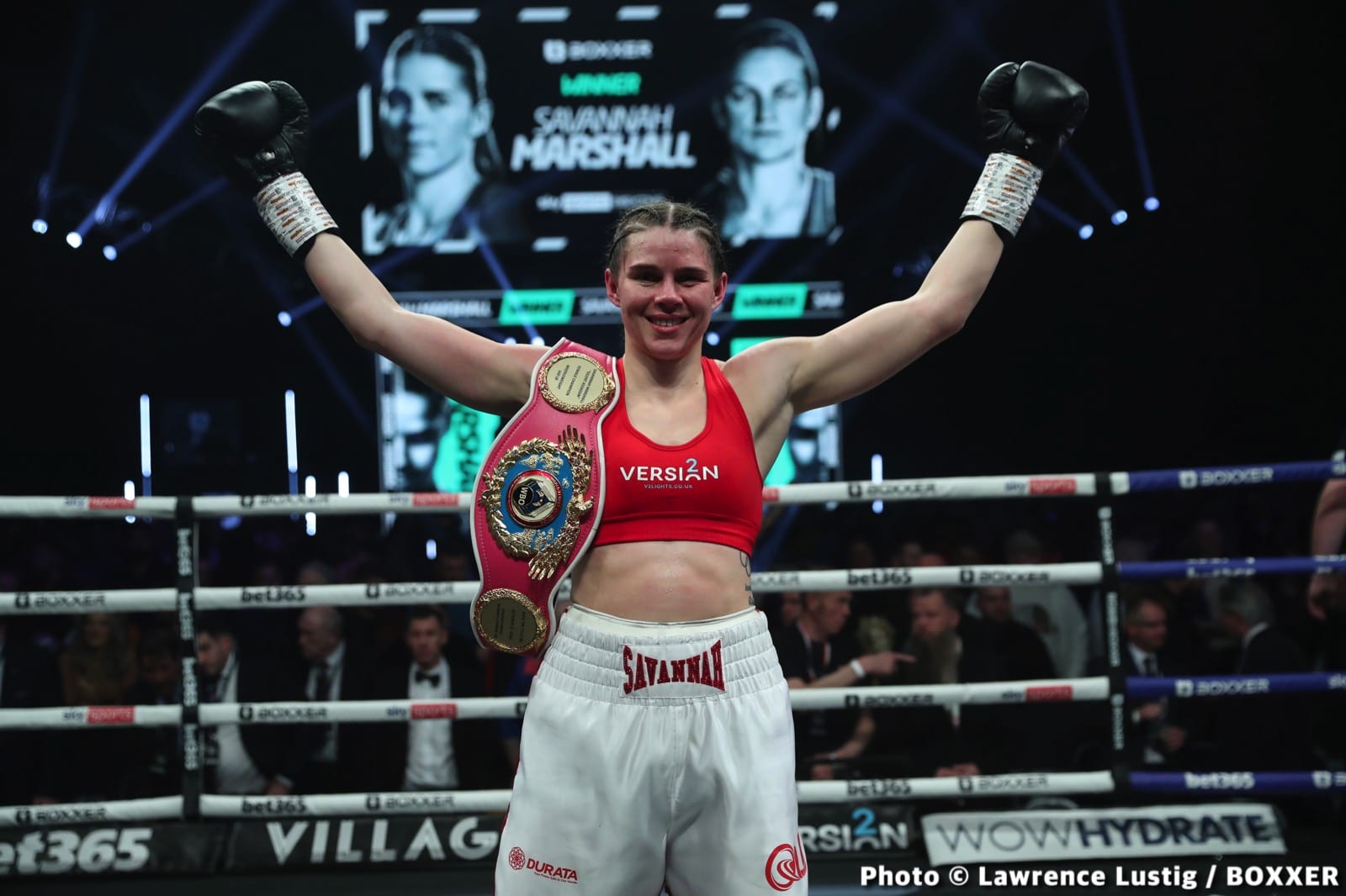 Photos: Savannah Marshall Knocks Out Hermans In Newcastle