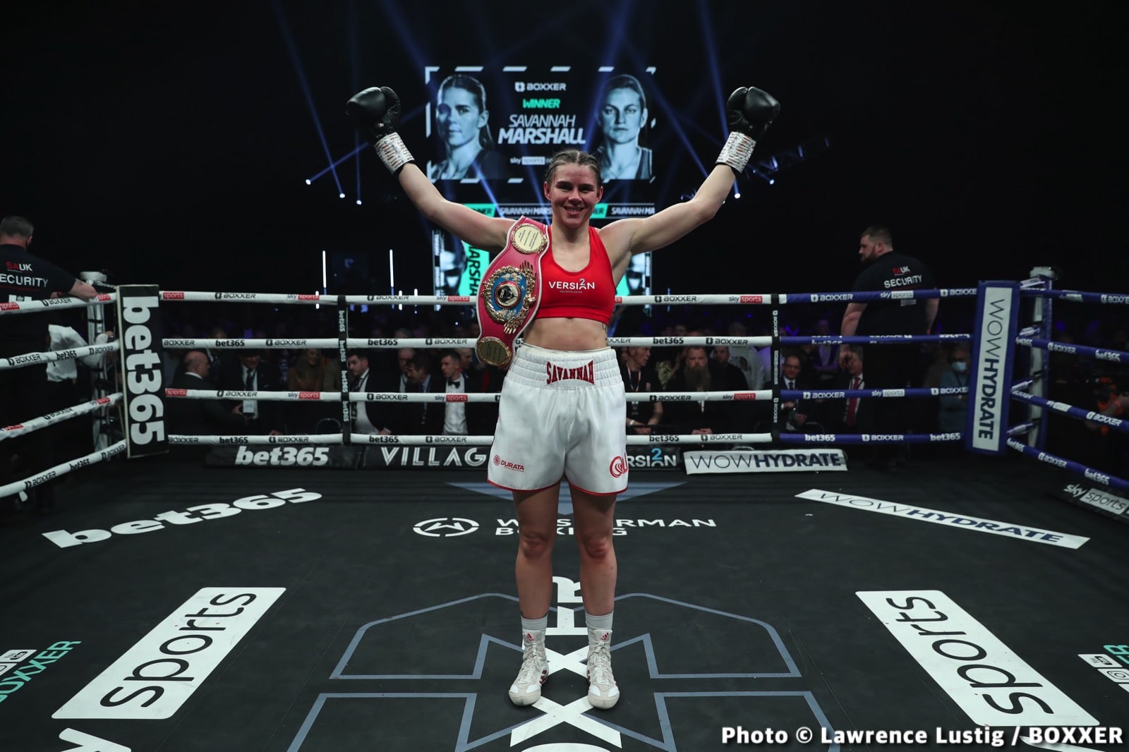 Photos: Savannah Marshall Knocks Out Hermans In Newcastle