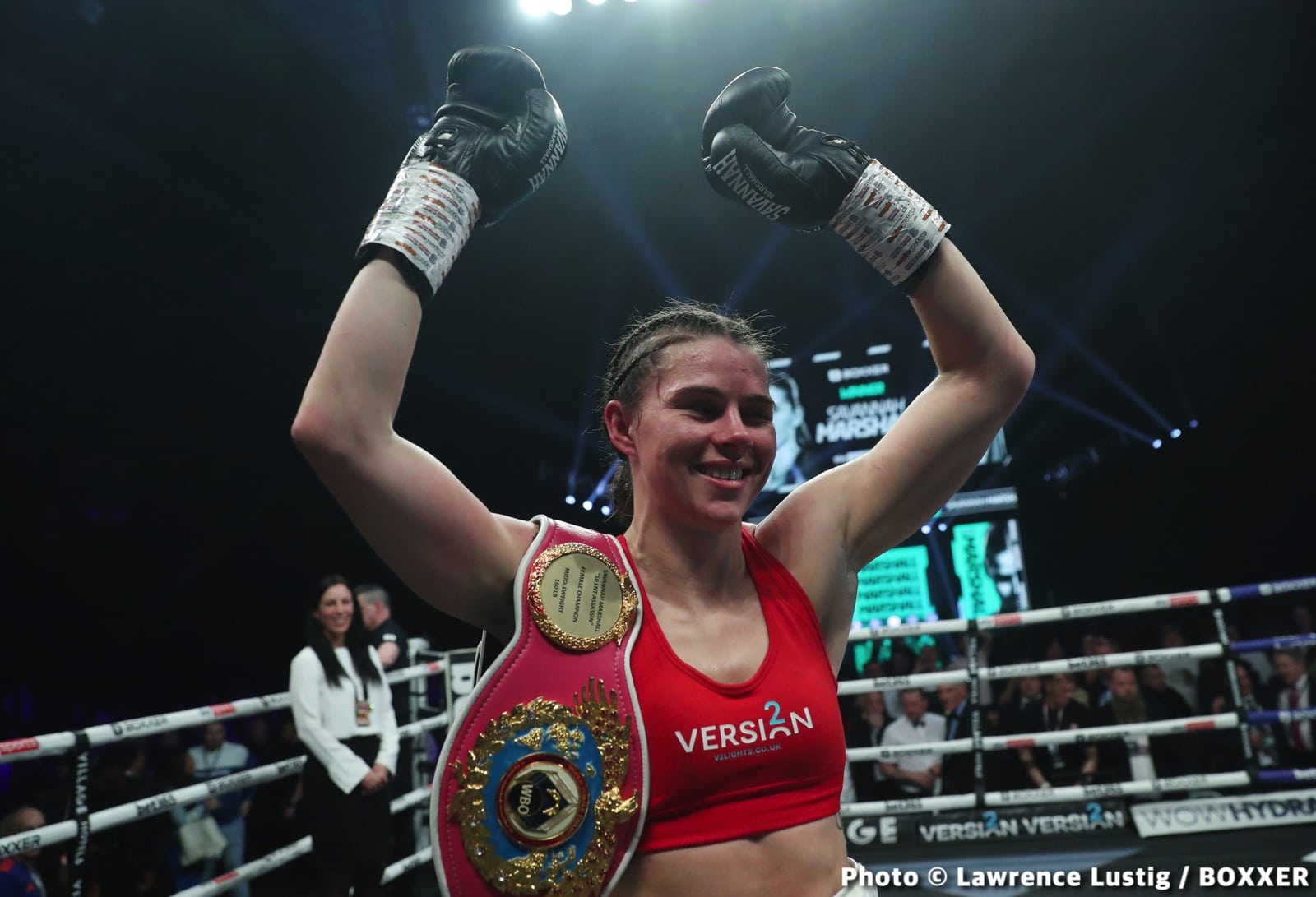 Photos: Savannah Marshall Knocks Out Hermans In Newcastle