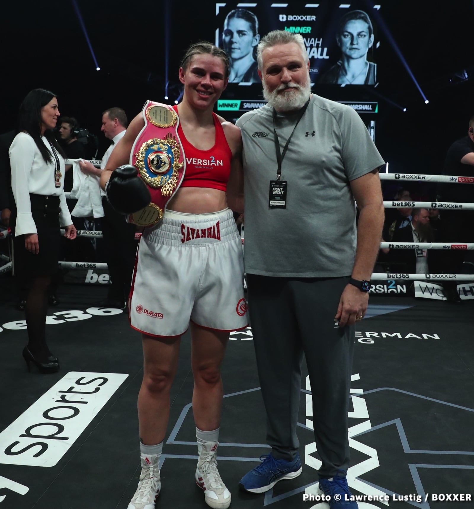 Photos: Savannah Marshall Knocks Out Hermans In Newcastle