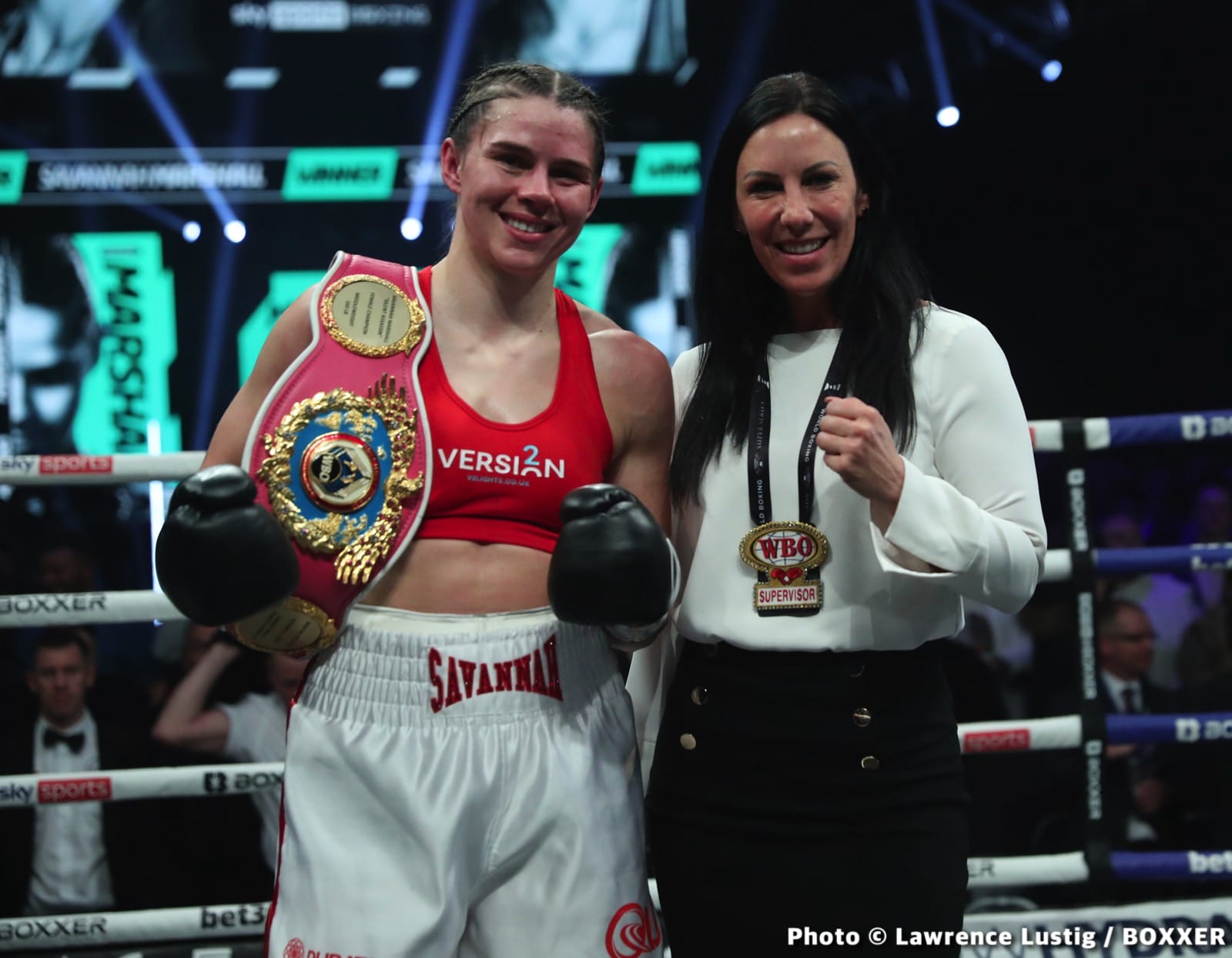 Photos: Savannah Marshall Knocks Out Hermans In Newcastle