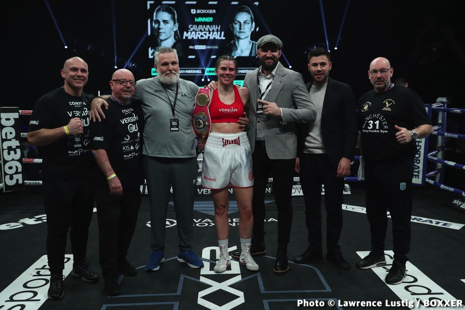Photos: Savannah Marshall Knocks Out Hermans In Newcastle