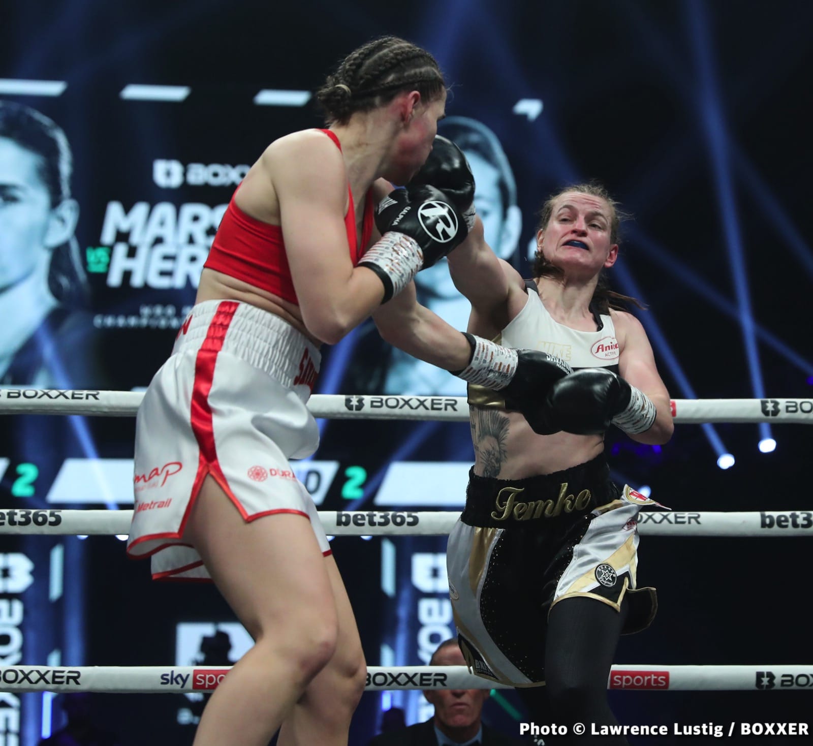 Photos: Savannah Marshall Knocks Out Hermans In Newcastle