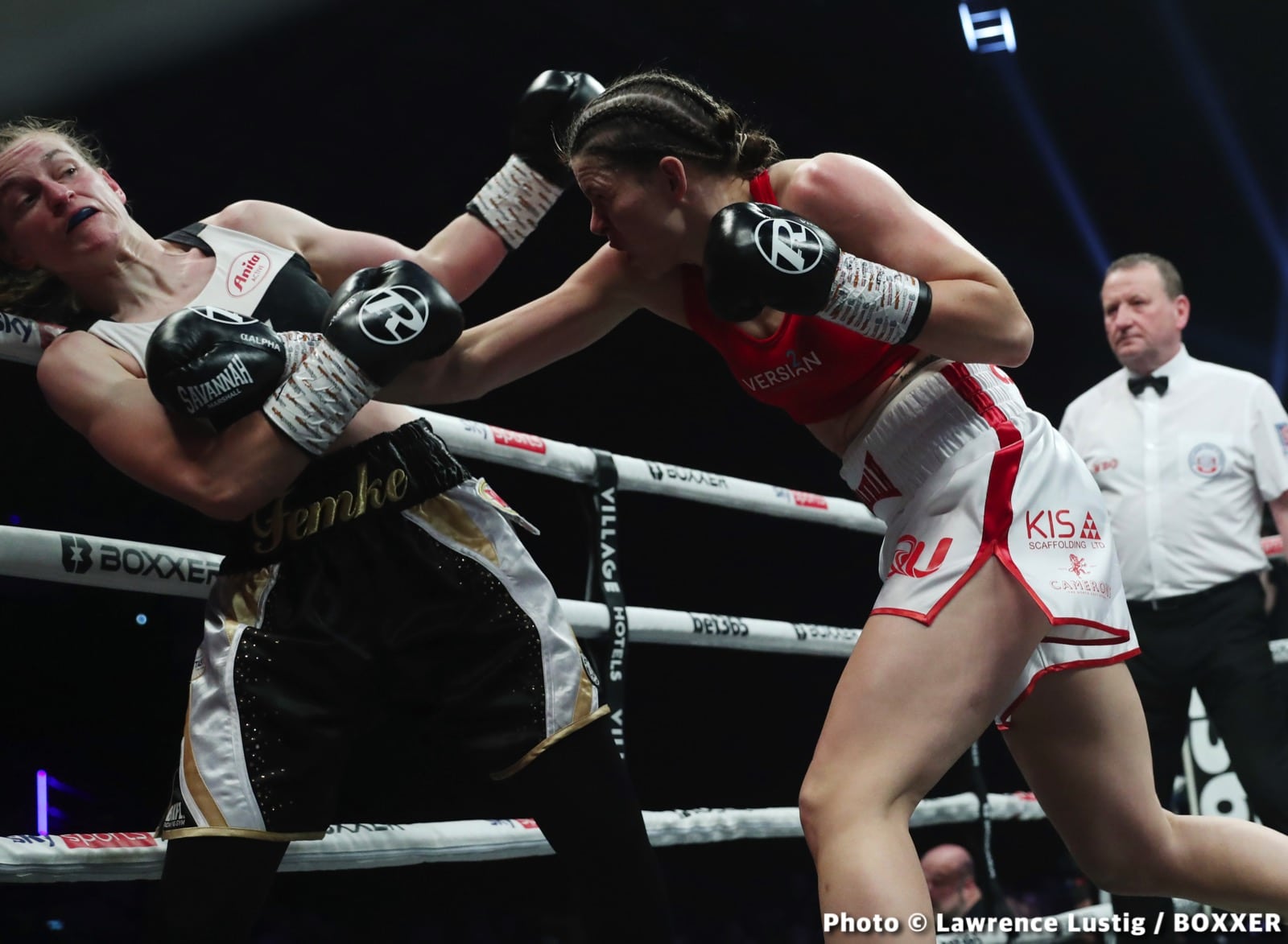 Photos: Savannah Marshall Knocks Out Hermans In Newcastle