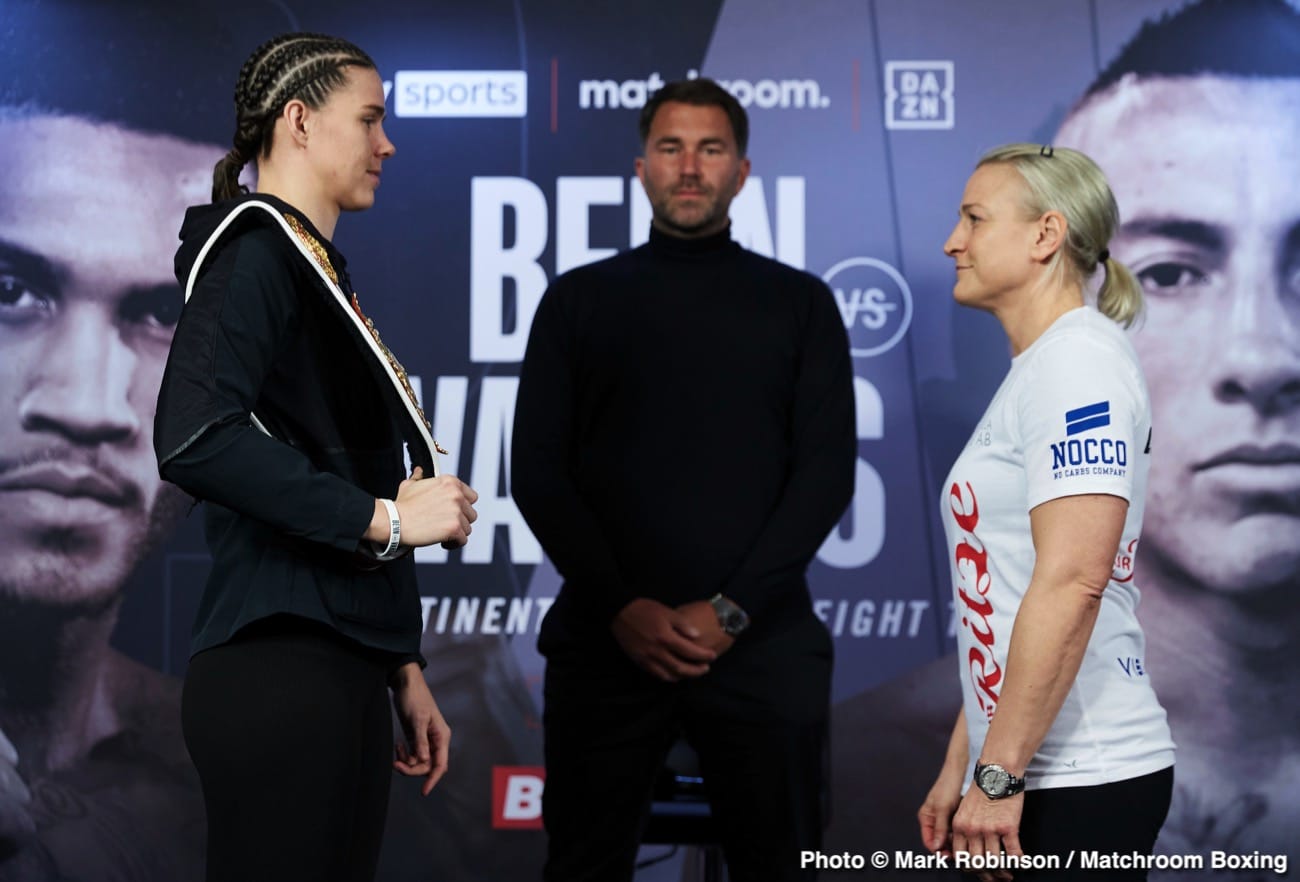 Boxing photo: Conor Benn, Samuel Vargas image Watch LIVE: Benn vs Vargas Sky Sports Weigh In