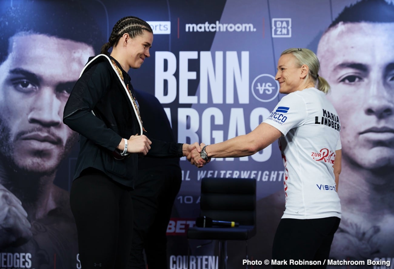 Boxing photo: Conor Benn, Samuel Vargas image Watch LIVE: Benn vs Vargas Sky Sports Weigh In