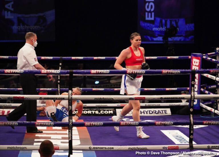 Savannah Marshall KOs Lindberg, Shannon Courtenay defeats Bridges