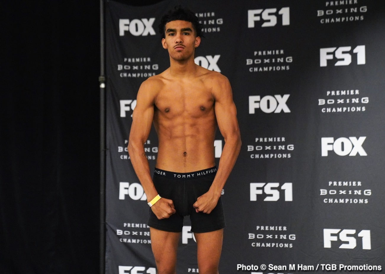 Watch LIVE: Harrison vs Perrella Weigh In