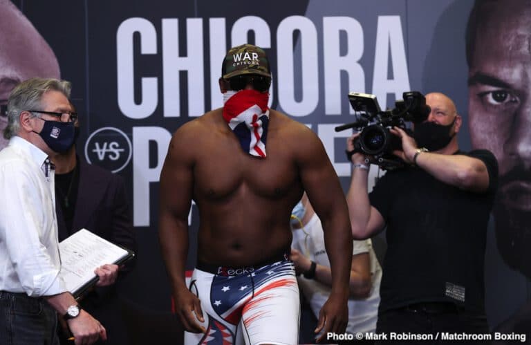 Derek Chisora ready for WAR!