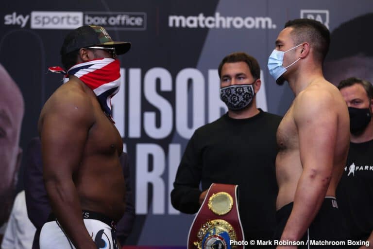 Tony Bellew: Joseph Parker will be dangerous early for Derek Chisora