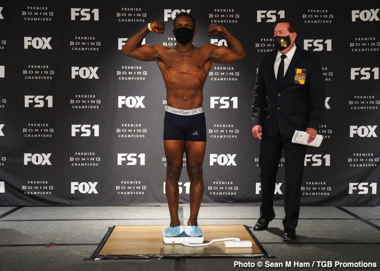 Watch LIVE: Harrison vs Perrella Weigh In