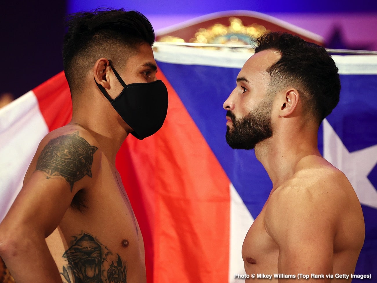 Edgar Berlanga vs. Demond Nicholson & Emanuel Navarrete vs Chistopher Diaz - official weights