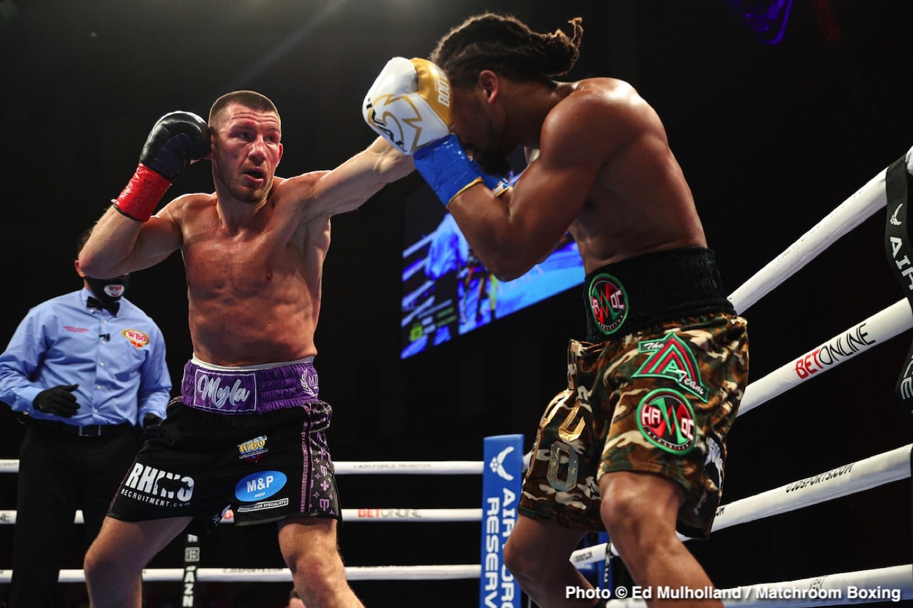 Boxing photo: Demetrius Andrade, Liam Williams image Demetrius Andrade beats Liam Williams - Boxing Results