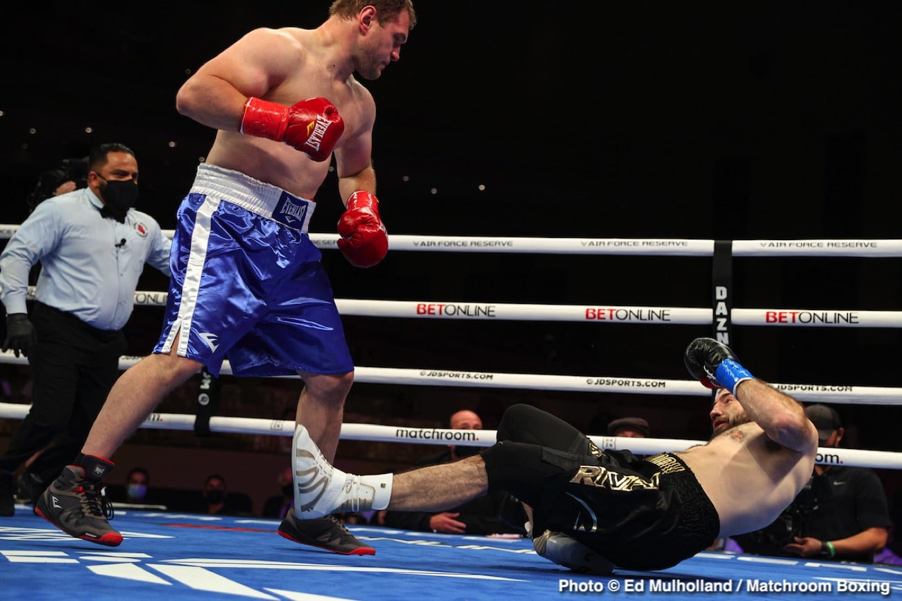 Boxing photo: image Andrey Fedosov KOs Majidov in 1st Round - Boxing Results
