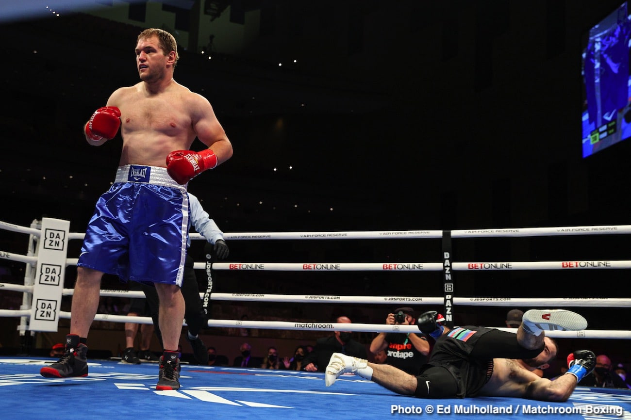 Boxing photo: image Andrey Fedosov KOs Majidov in 1st Round - Boxing Results