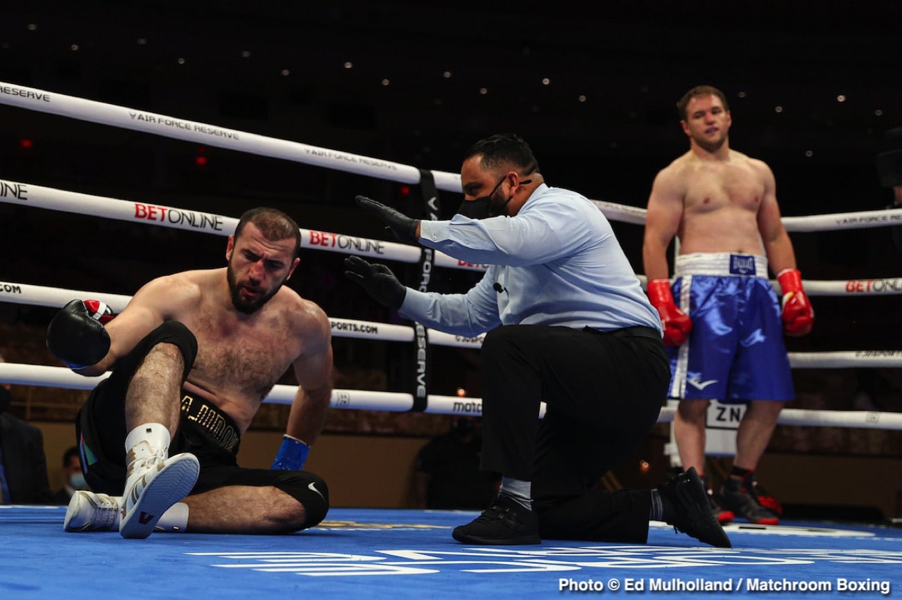 Boxing photo: image Andrey Fedosov KOs Majidov in 1st Round - Boxing Results