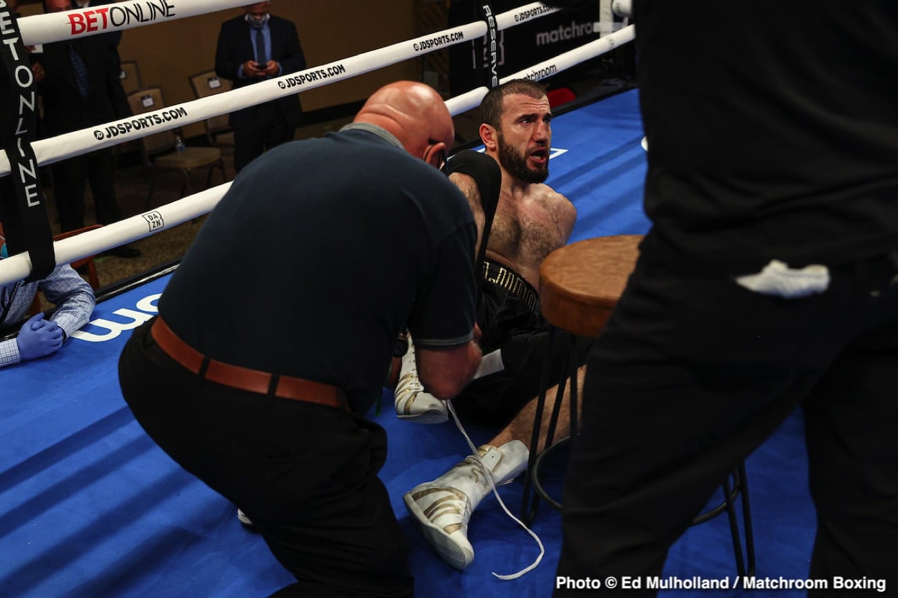 Boxing photo: image Andrey Fedosov KOs Majidov in 1st Round - Boxing Results