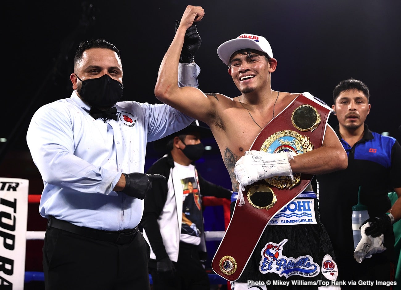 Emanuel Navarrete stops Diaz - Boxing Results