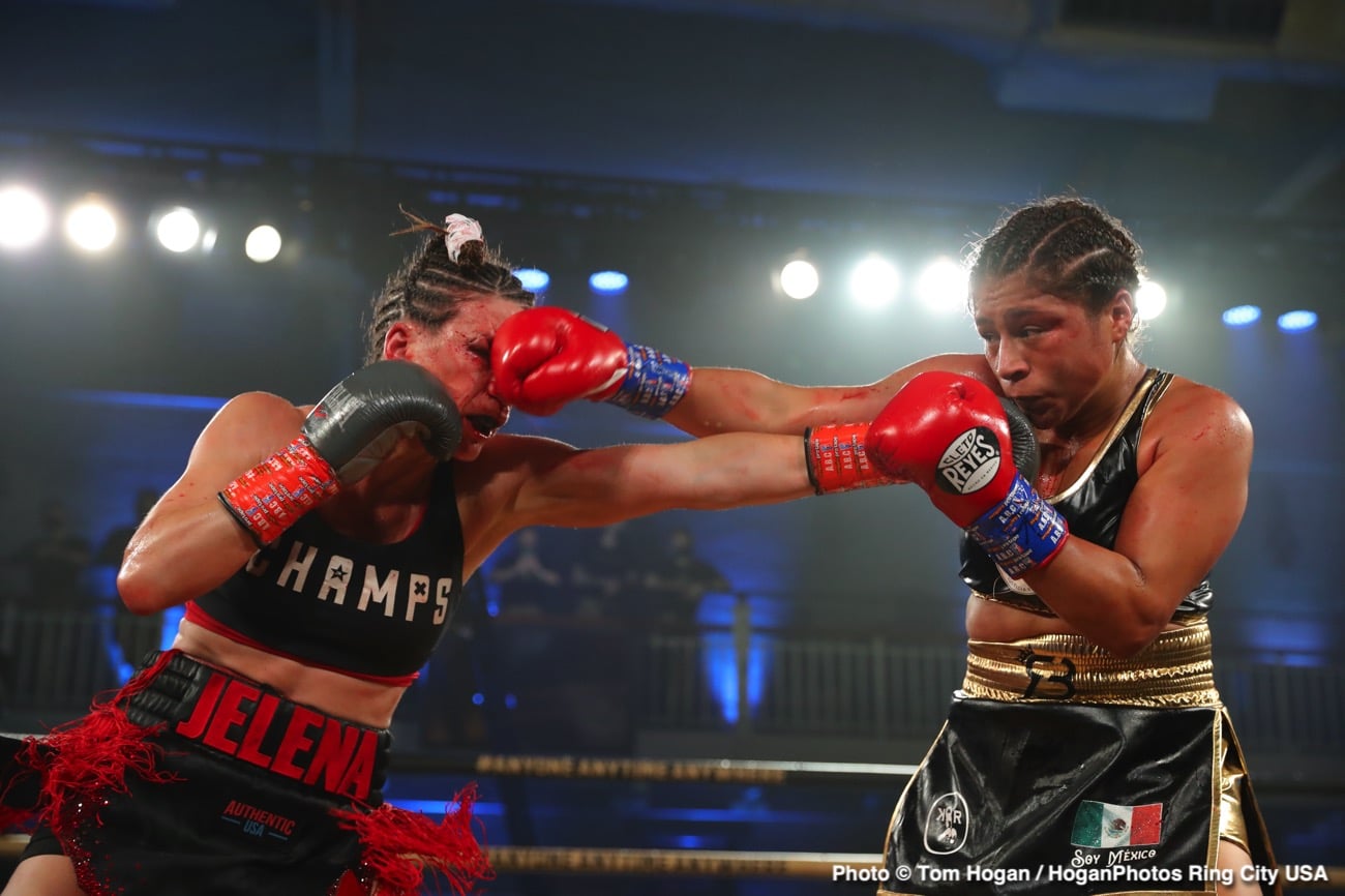 Erika Cruz defeats Jelena Mrdjenovich – Boxing Results