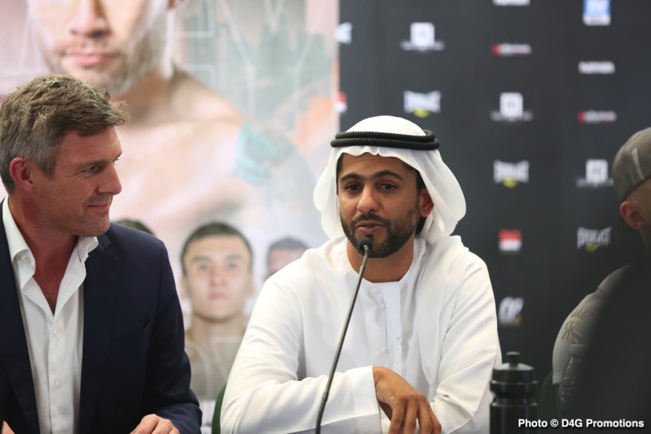 Boxing photo: Carl Frampton, Jamel Herring image Herring vs Frampton ESPN+ Press Conference Quotes & Photos