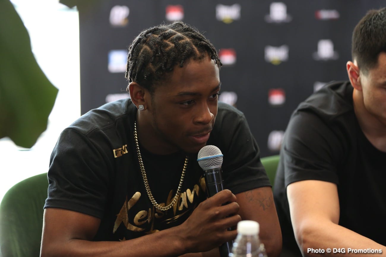 Boxing photo: Carl Frampton, Jamel Herring image Herring vs Frampton ESPN+ Press Conference Quotes & Photos