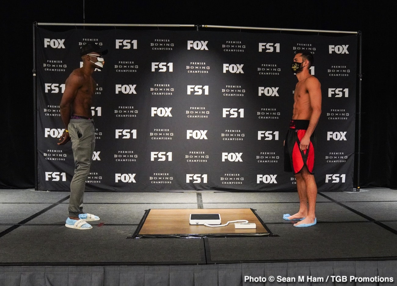 Watch LIVE: Harrison vs Perrella Weigh In