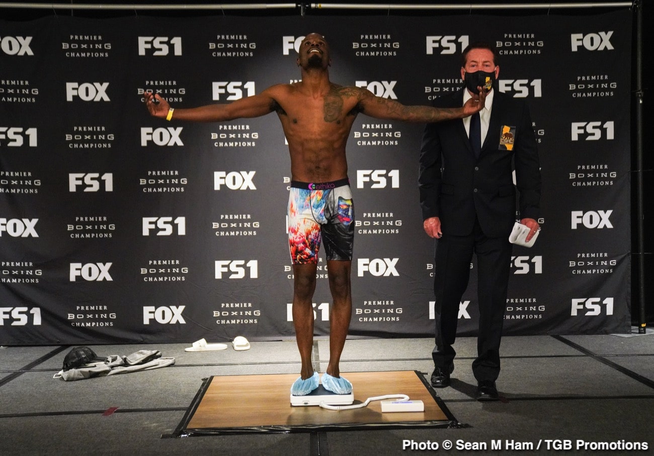 Watch LIVE: Harrison vs Perrella Weigh In