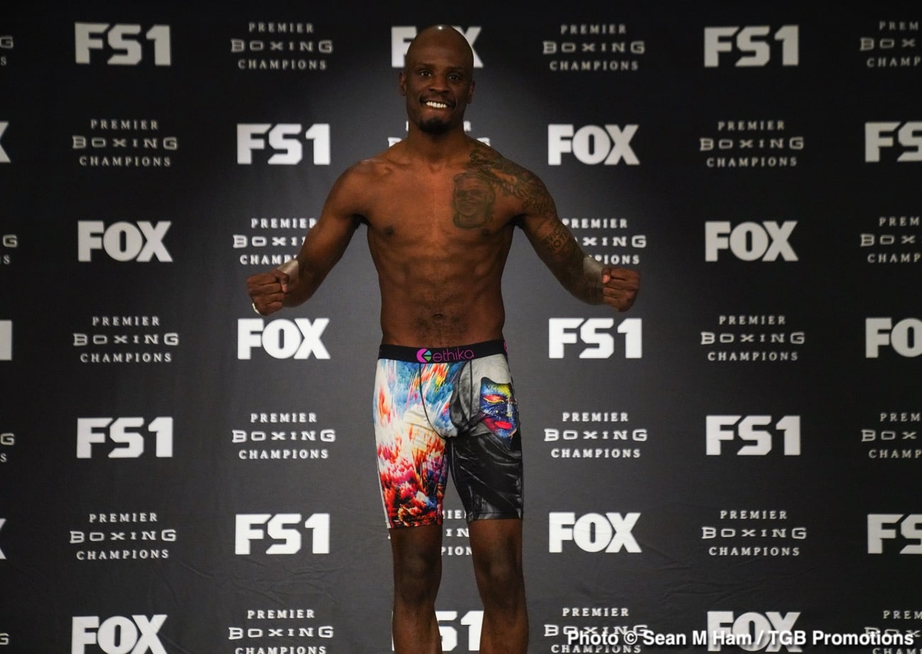 Watch LIVE: Harrison vs Perrella Weigh In