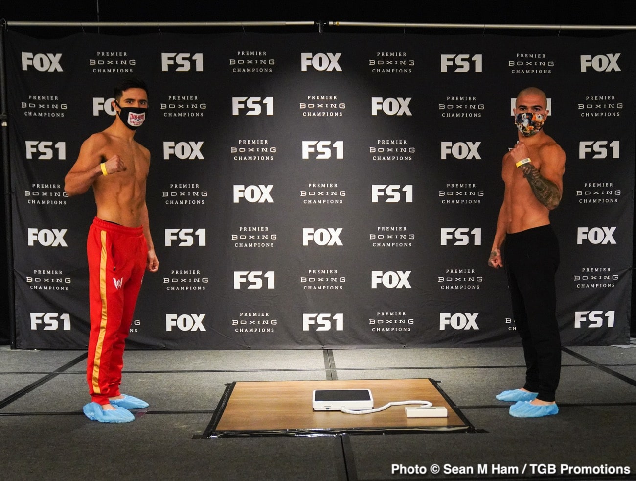 Watch LIVE: Harrison vs Perrella Weigh In