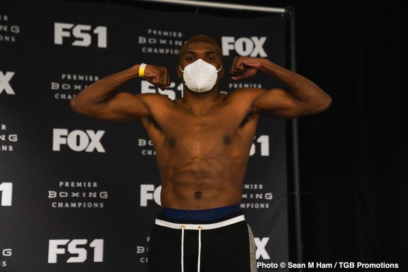 Watch LIVE: Harrison vs Perrella Weigh In