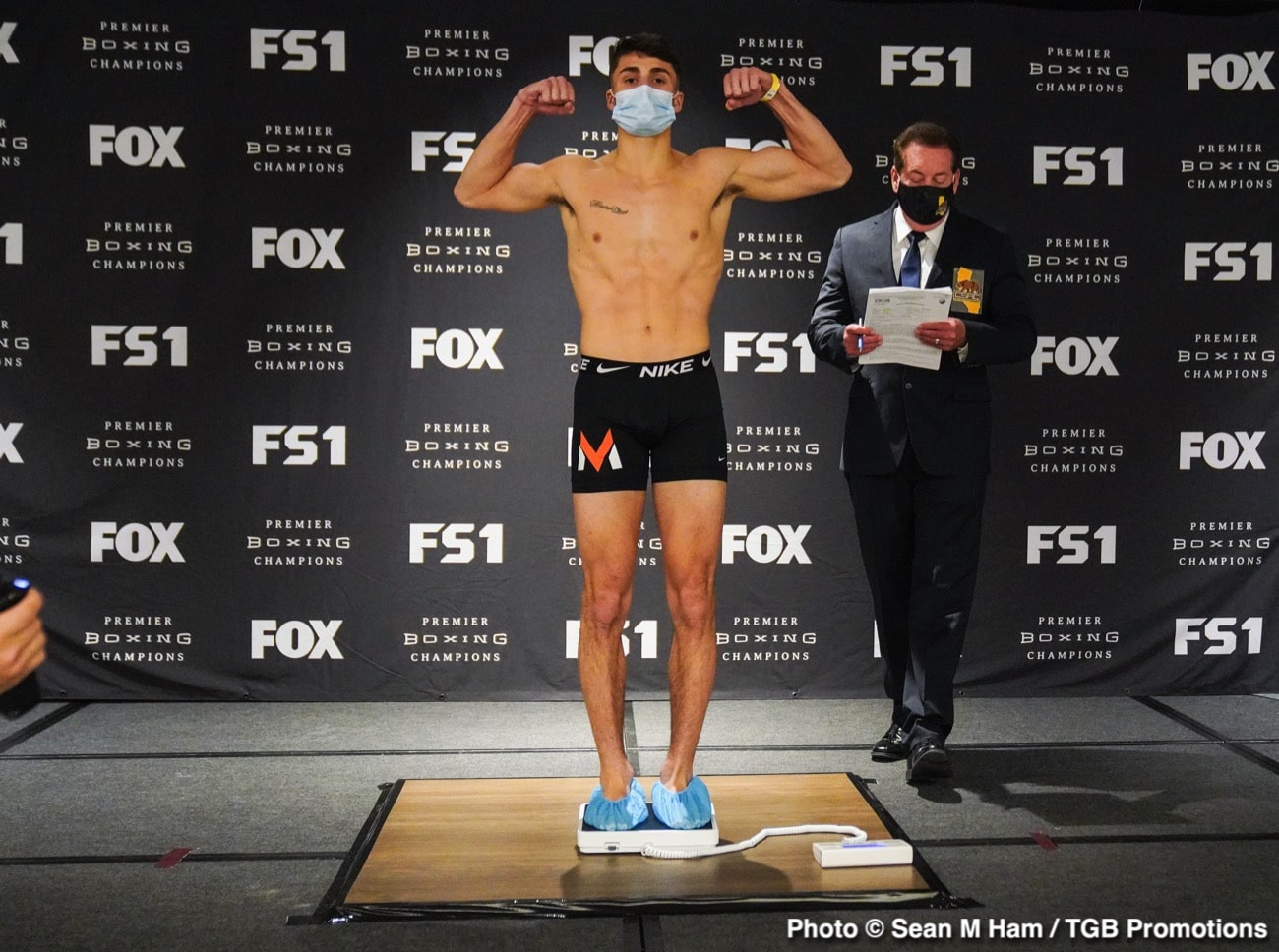 Watch LIVE: Harrison vs Perrella Weigh In
