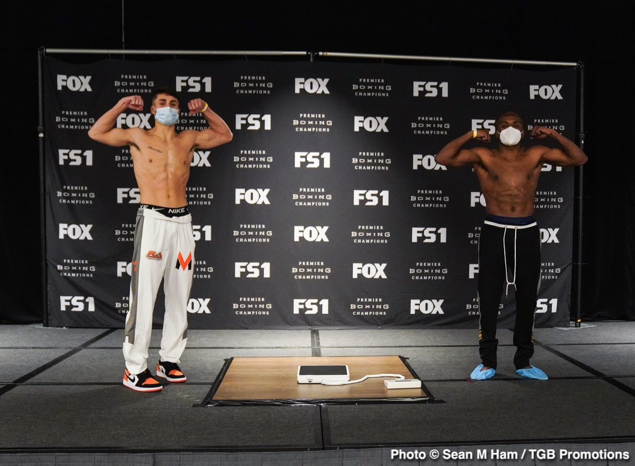 Watch LIVE: Harrison vs Perrella Weigh In