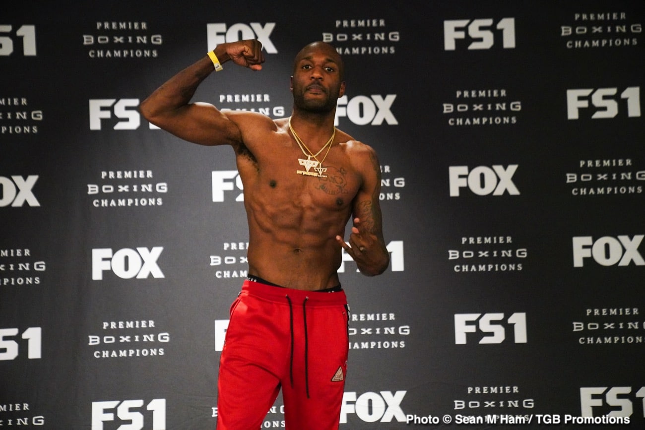 Watch LIVE: Harrison vs Perrella Weigh In