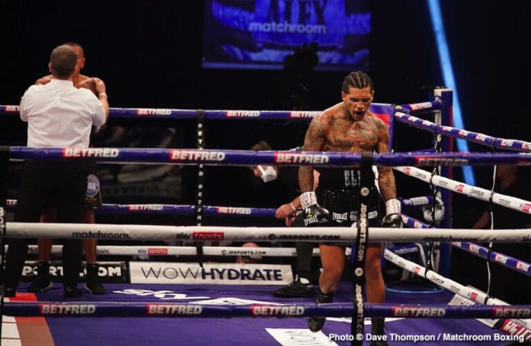 Conor Benn obliterates Samuel Vargas by 1st round TKO - Boxing Results