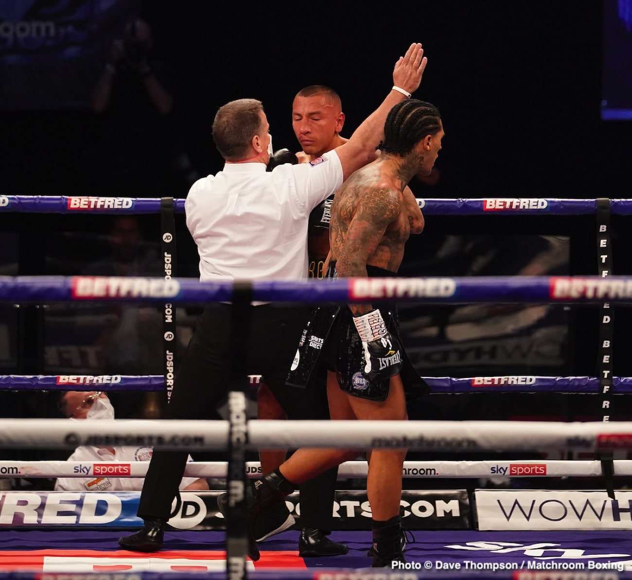 Conor Benn in action in July, targeting an interim title