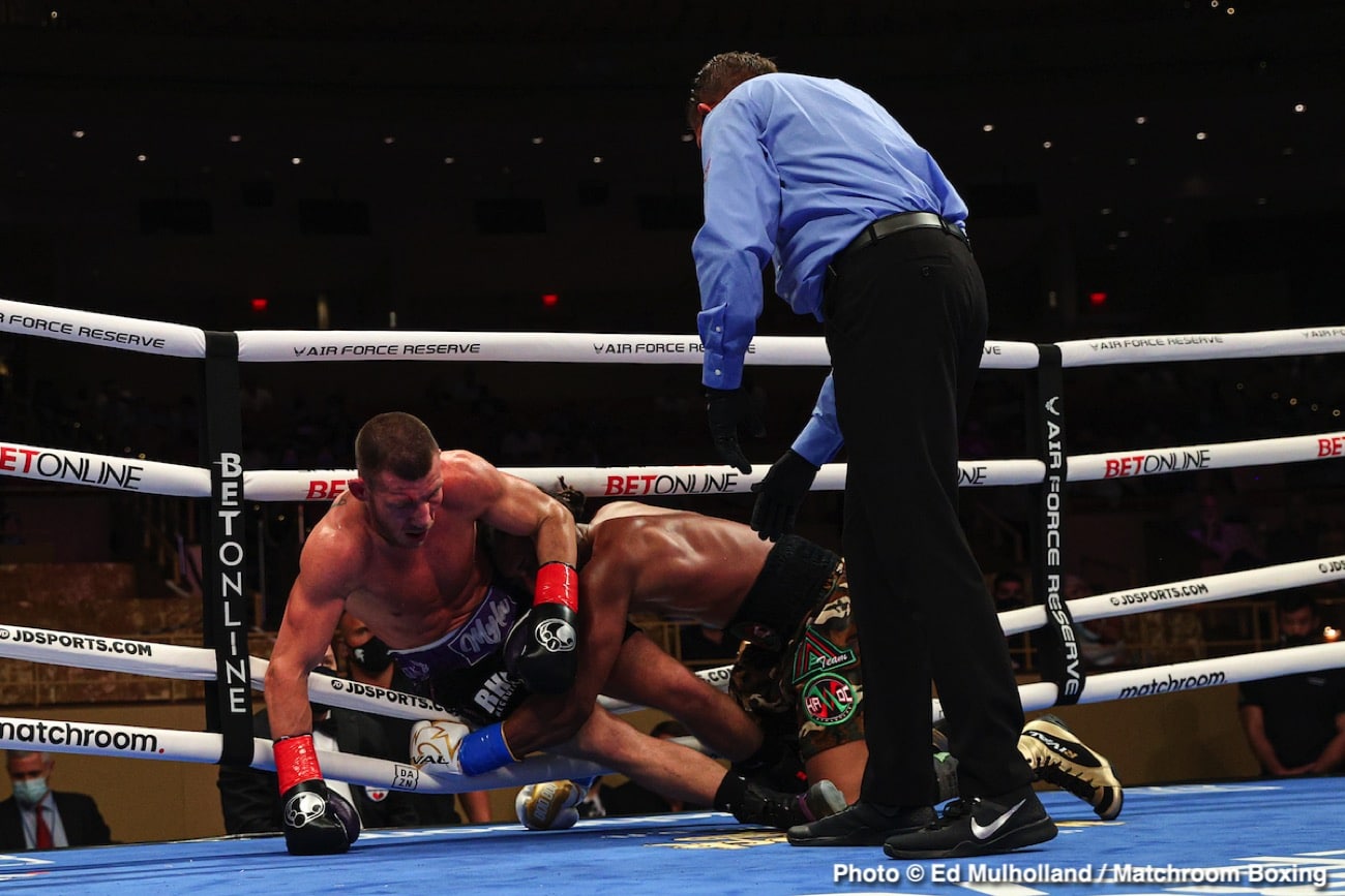 Boxing photo: Demetrius Andrade, Liam Williams image Demetrius Andrade beats Liam Williams - Boxing Results