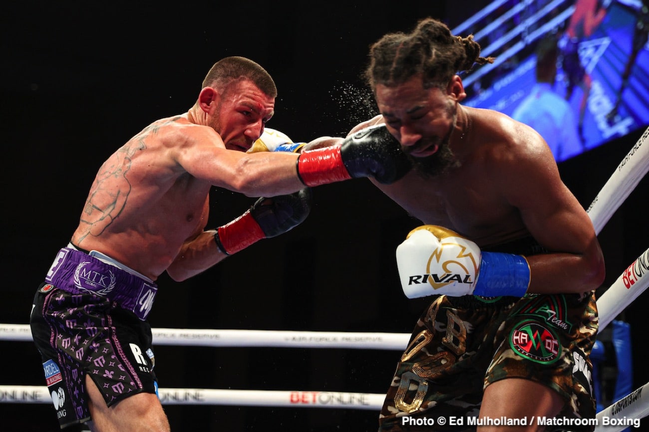 Demetrius Andrade beats Liam Williams - Boxing Results