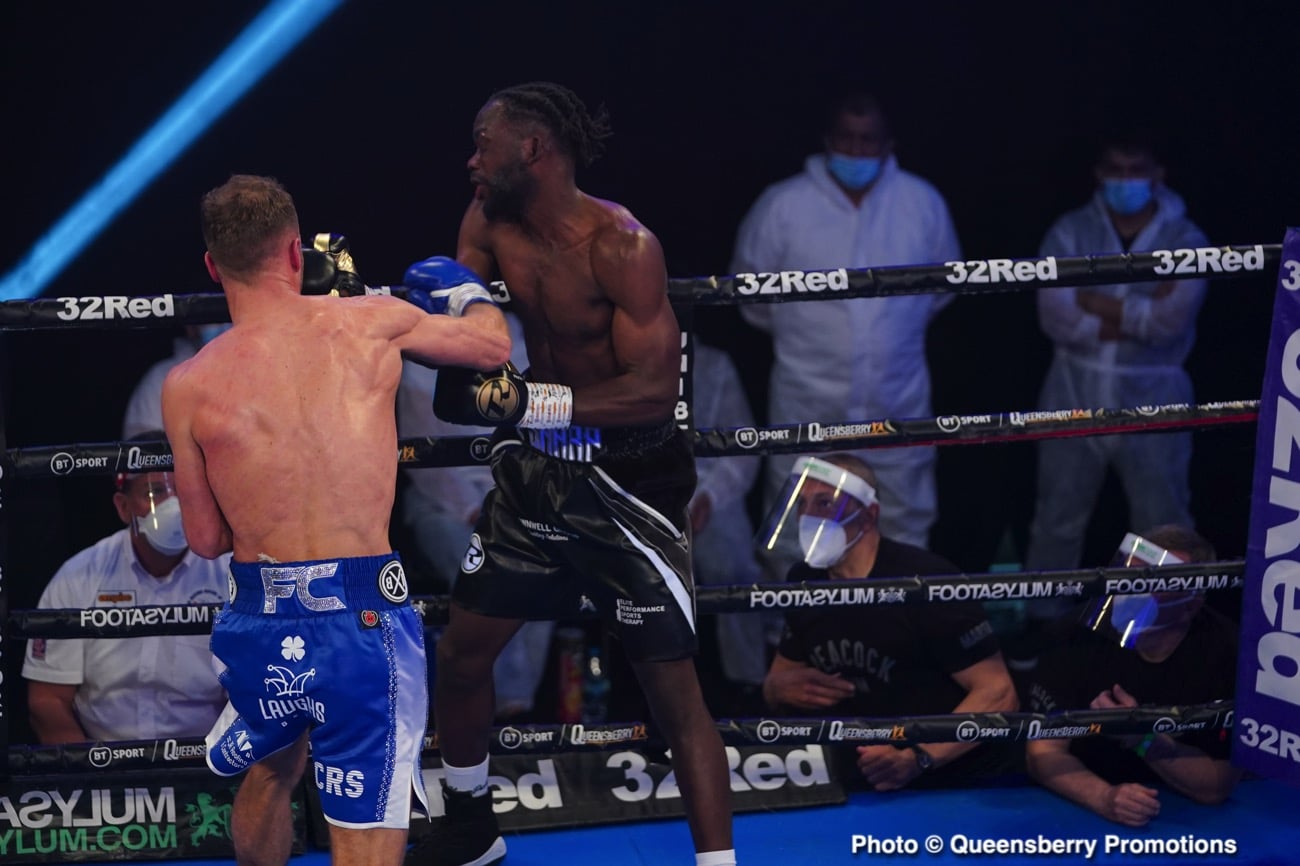 Felix Cash Upsets Denzel Bentley - Boxing Results