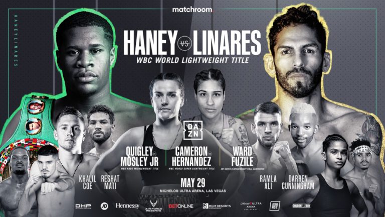Eddie Hearn hoping Devin Haney is ready for his test against Jorge Linares