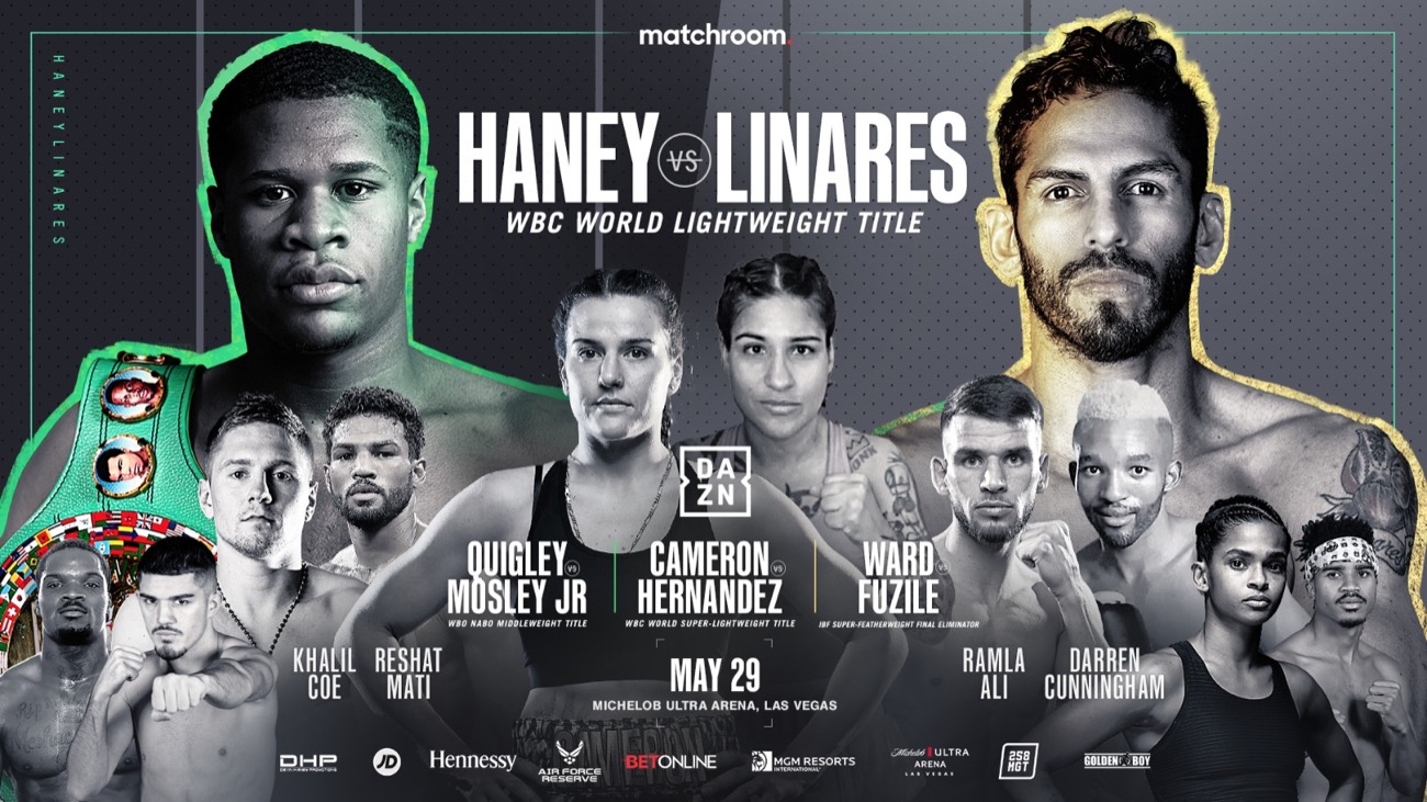 Eddie Hearn expecting Devin Haney is ready for his benchmark against Jorge Linares
