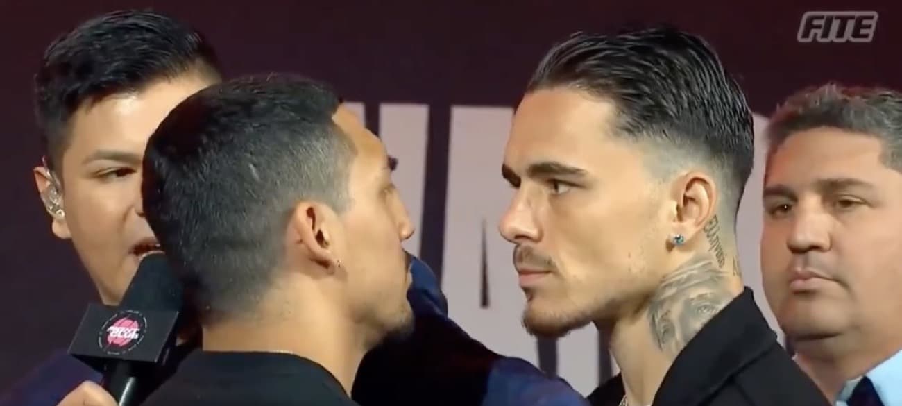 Teofimo Lopez vs. George Kambosos Jr press conference erupts