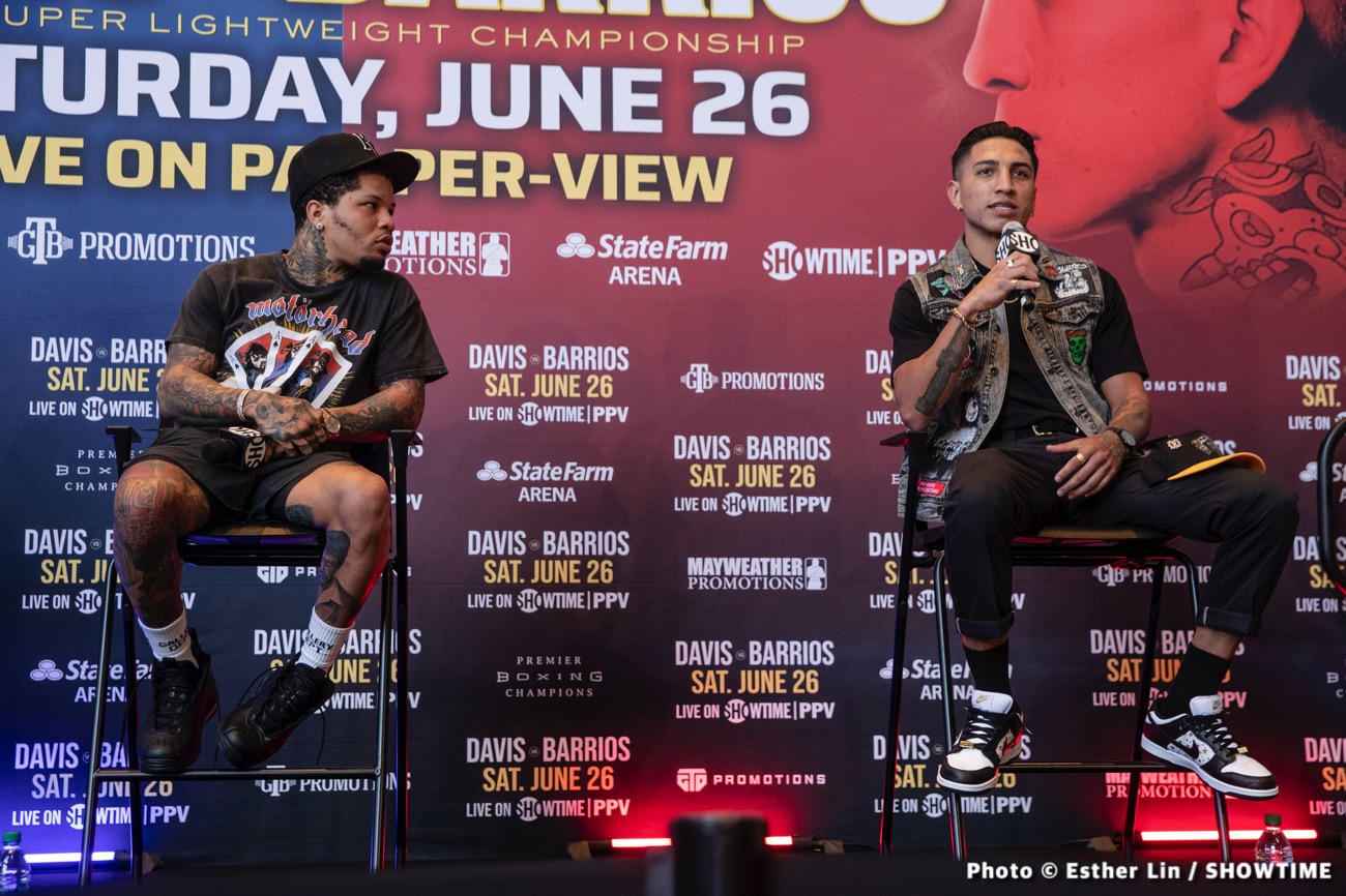 Gervonta Davis On Why He Took A Fight With Mario Barrios: I Took This Fight Because I Want To Be Great