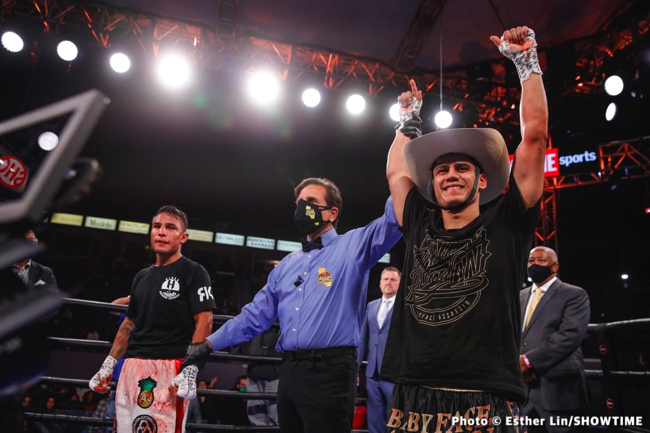 Photos: Brandon Figueroa Captures WBC Super Bantamweight World Title