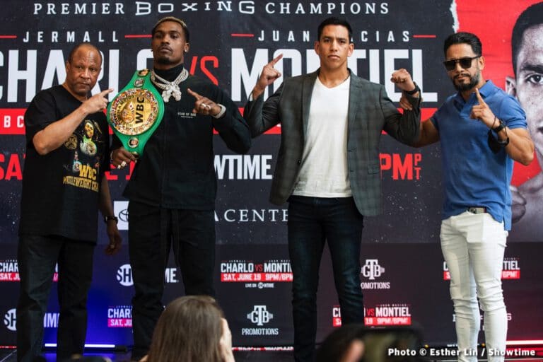 Jermall Charlo vs. Montiel Kick Off Presser Quotes