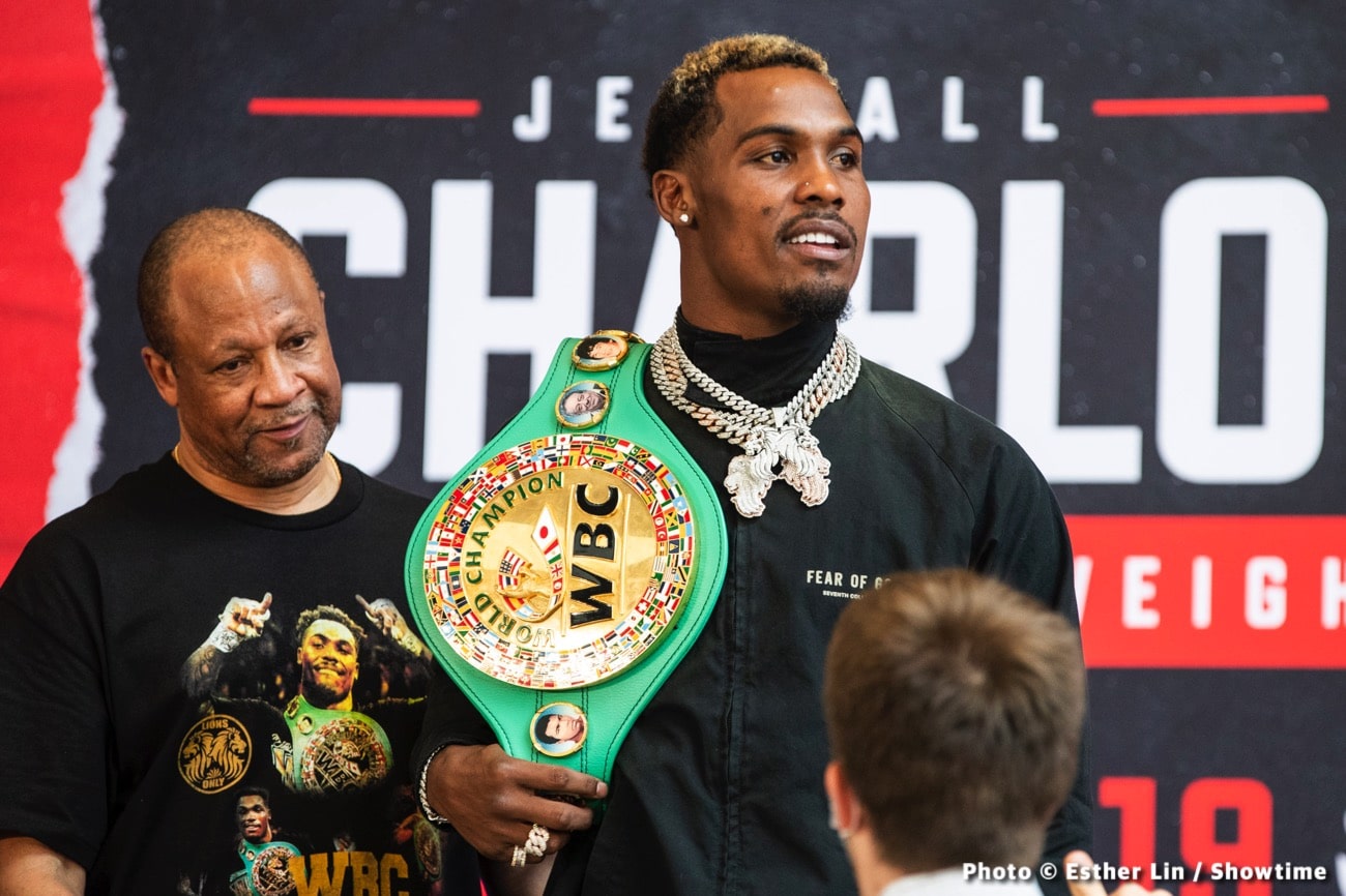 Jermall Charlo wants Canelo Alvarez at catchweight next