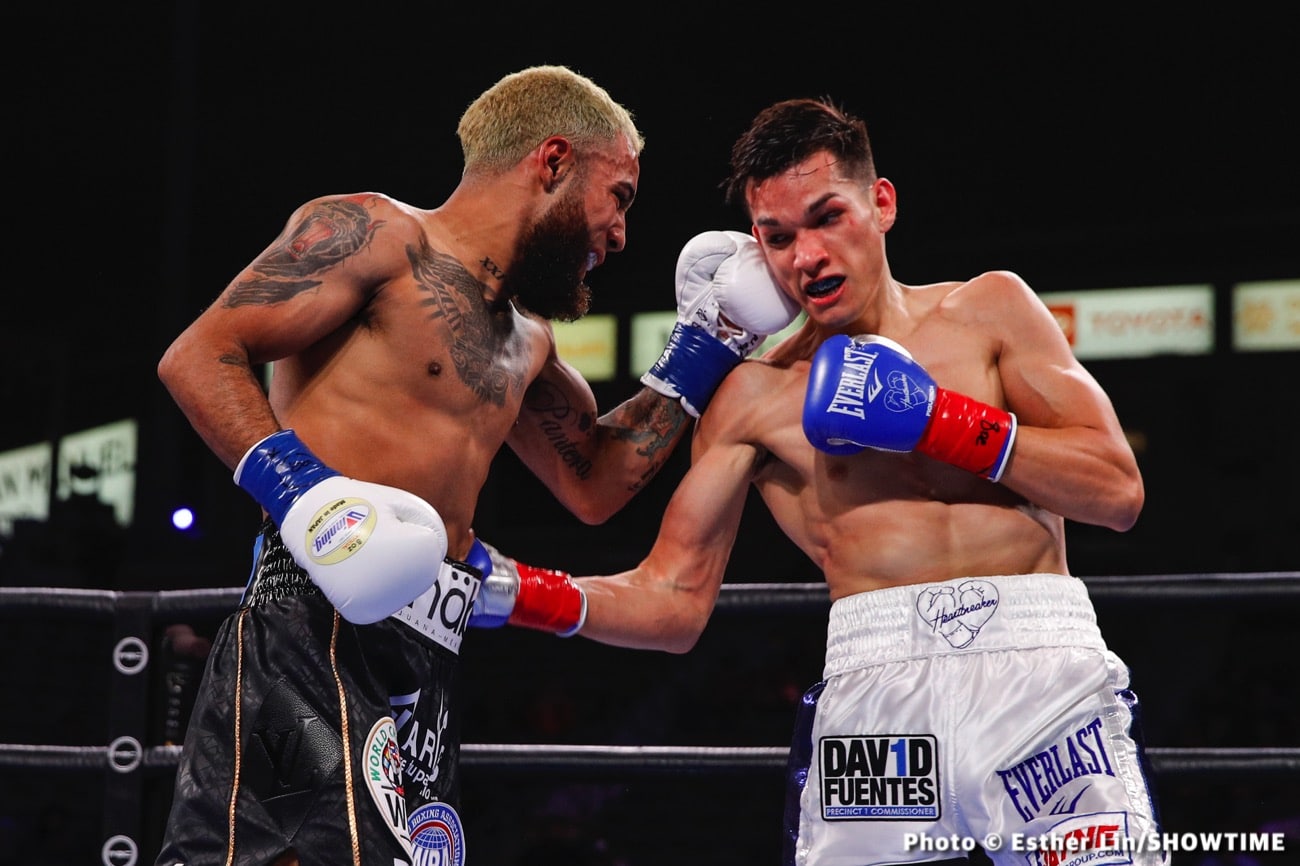 Photos: Brandon Figueroa Captures WBC Super Bantamweight World Title