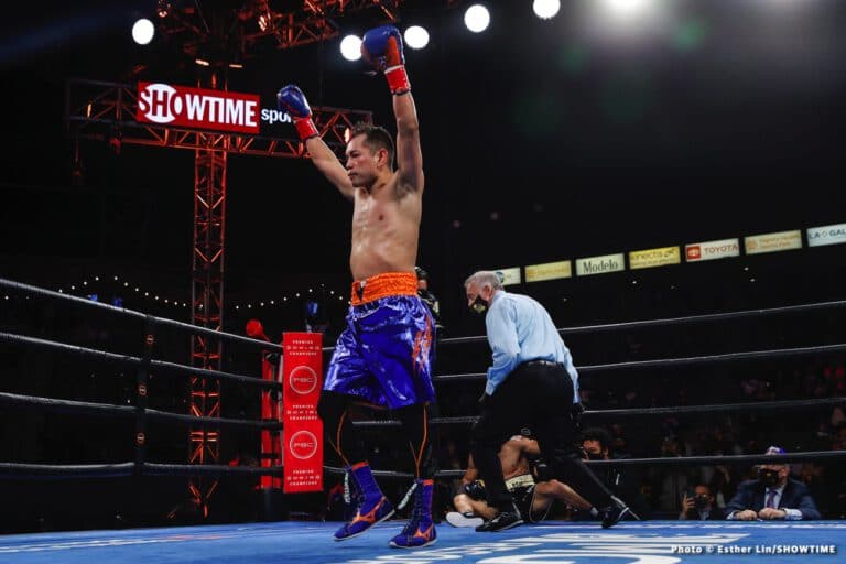 Photos: Nonito Donaire Wins With Spectacular Fourth-Round KO On Showtime