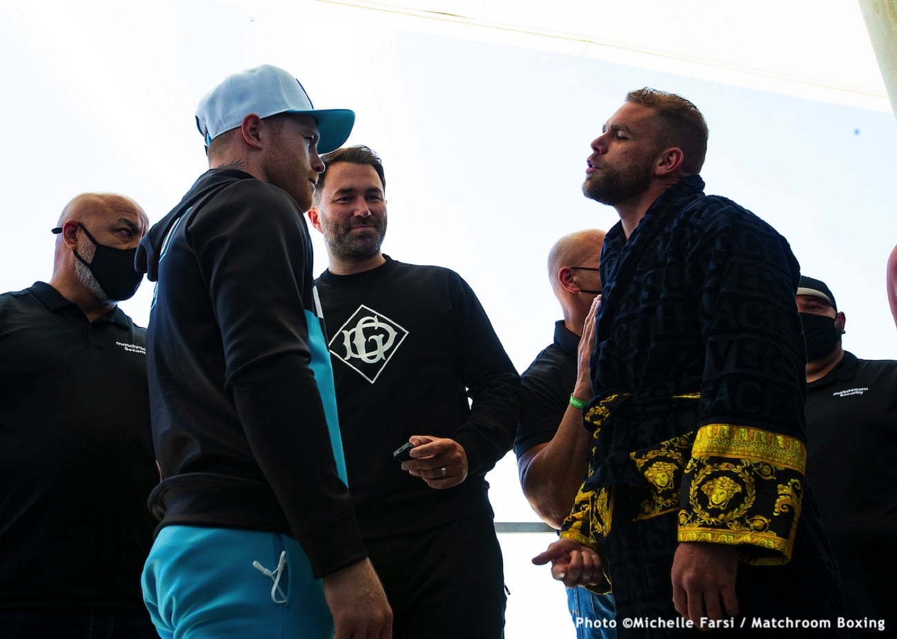 Canelo vs. Saunders - The first face off