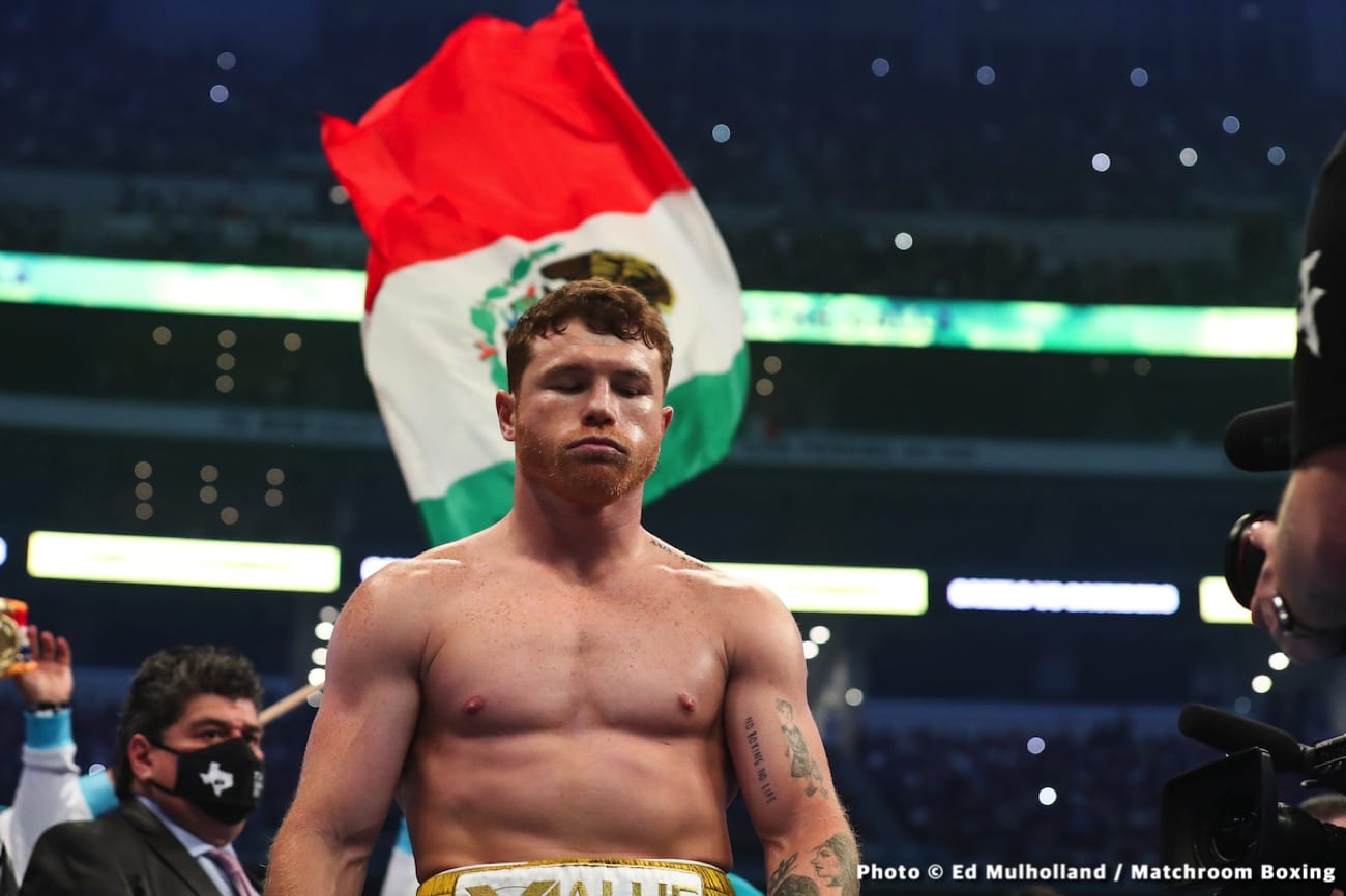 Canelo Alvarez to Hearn: 'I told you, easy money'